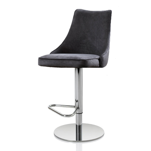 Bontempi Clara Swivel Barstool With Metal Frame