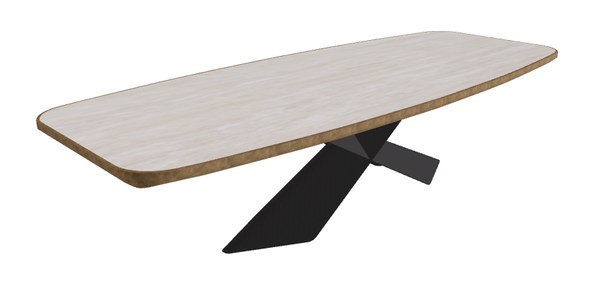 Colosseo_Black Embossed_Brushed Bronze