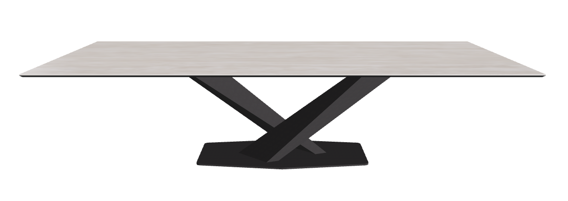 Cattelan Italia Stratos Keramik Rectangular Dining Table – 300x120x75h