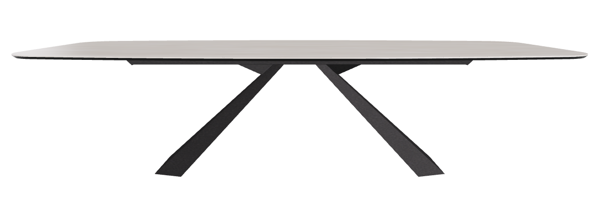 300x120x73h Barrel Shaped_Colosseo_Black Embossed