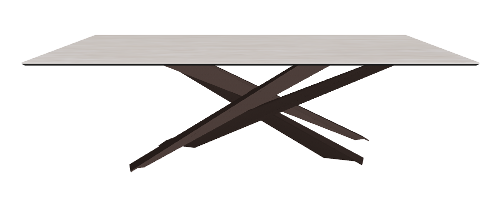 240x120x74.5h Rectangle Shaped_Colosseo_Bronze Embossed