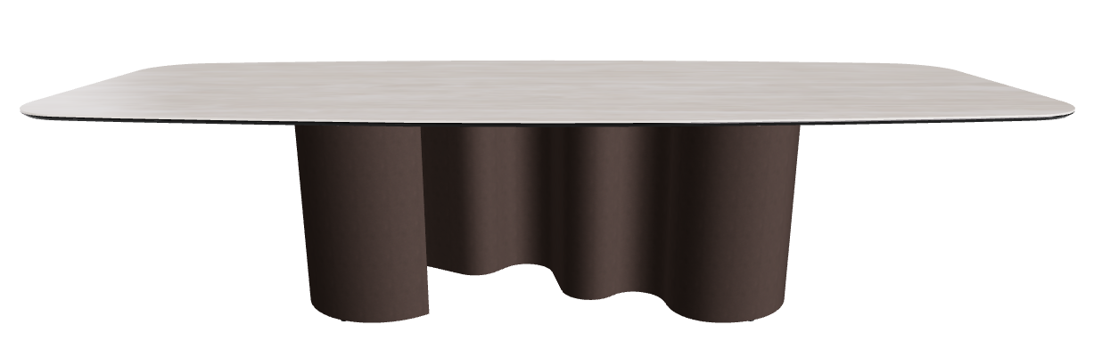 300x120x74h Barrel Shaped_Colosseo_Bronze Embossed