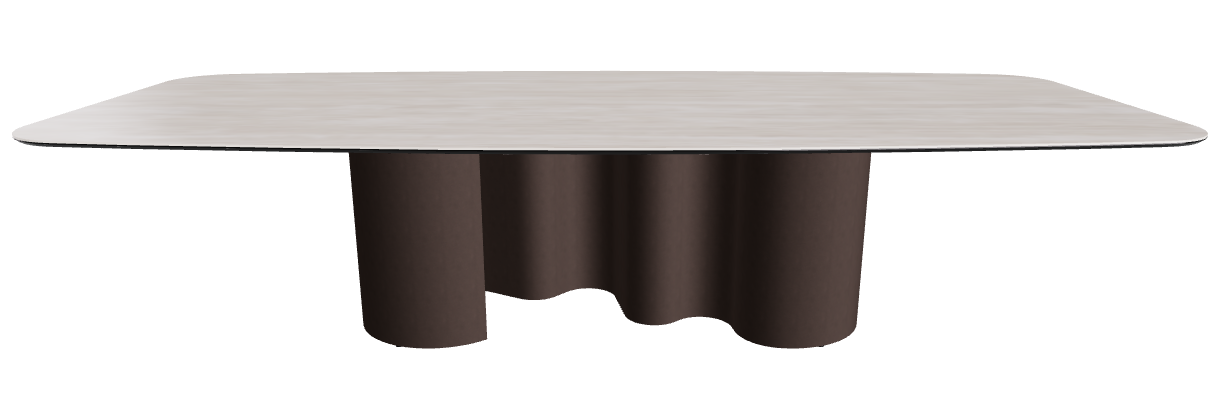 320x138x74h Barrel Shaped_Colosseo_Bronze Embossed