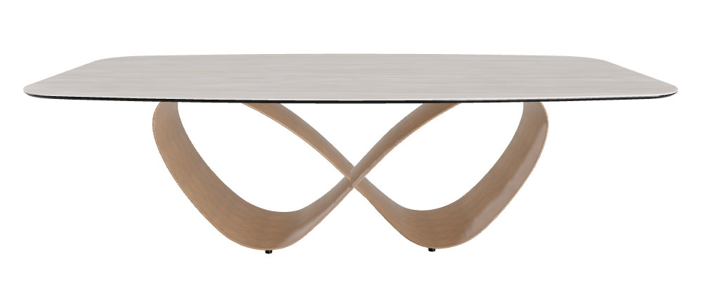 240x120x74h Barrel Shaped_Colosseo_Brushed Bronze