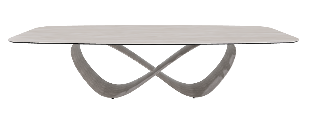 300x120x75h Barrel Shaped_Colosseo_Brushed Grey