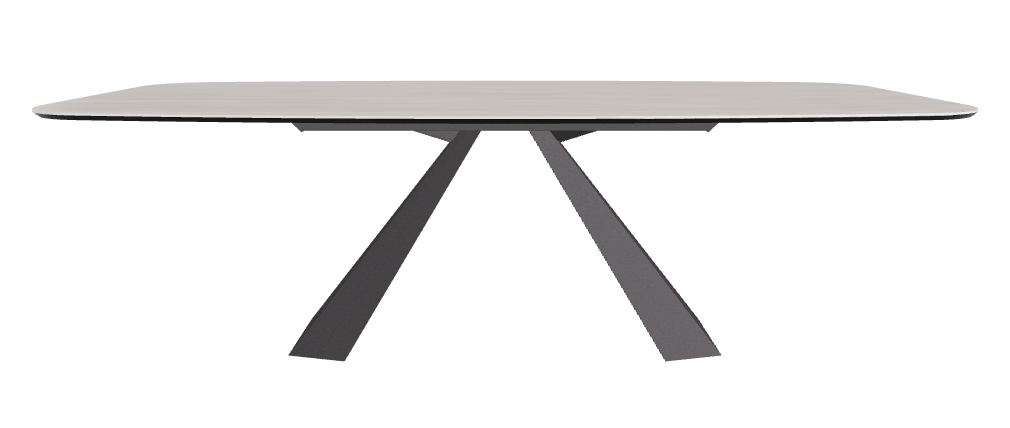 240x120x73h Barrel Shaped_Colosseo_Graphite Embossed