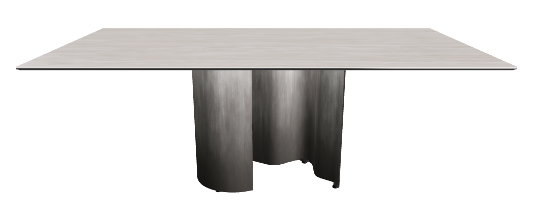 200x106x74h Rectangle Shaped_Colosseo_Oxy Grey