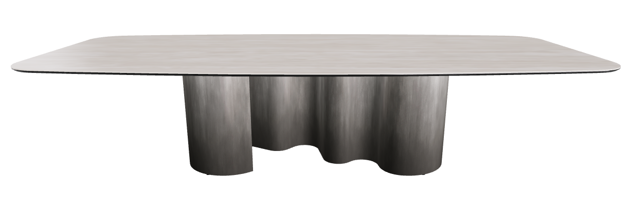 320x138x74h Barrel Shaped_Colosseo_Oxy Grey