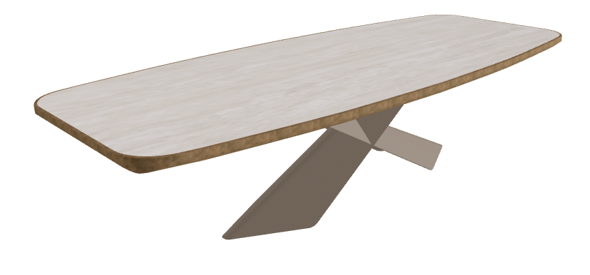 Colosseo_Titanium Embossed_Brushed Bronze