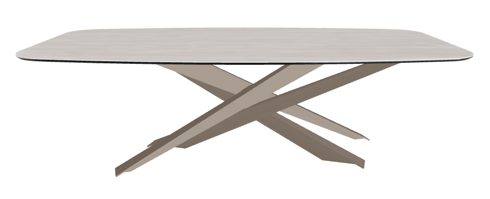 240x120x74.5h Barrel Shaped_Colosseo_Titanium Embossed