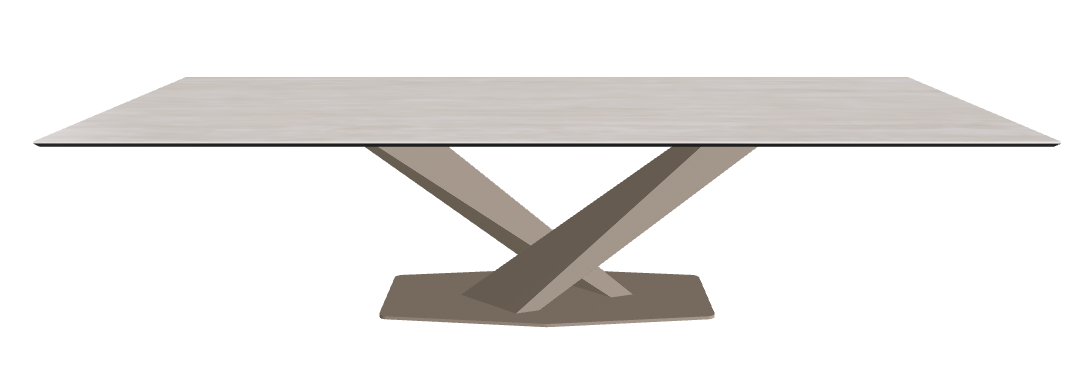 Cattelan Italia Stratos Keramik Rectangular Dining Table – 300x120x75h