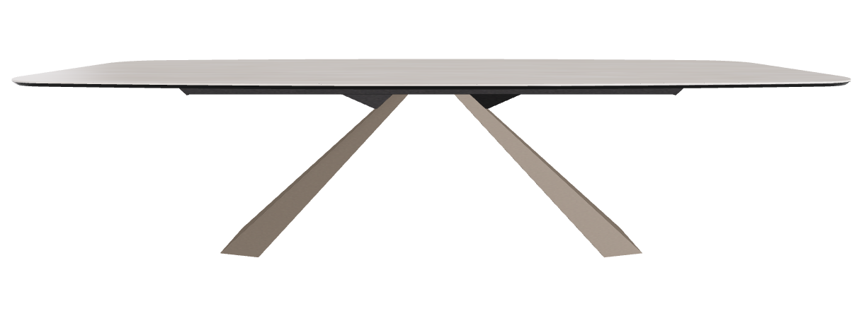 300x120x73h Barrel Shaped_Colosseo_Titanium Embossed