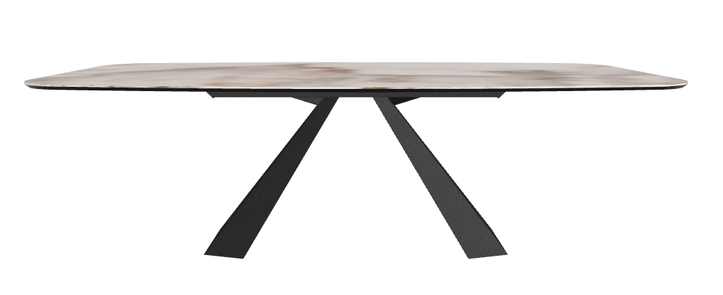 240x120x73h Barrel Shaped_Corcovado_Black Embossed