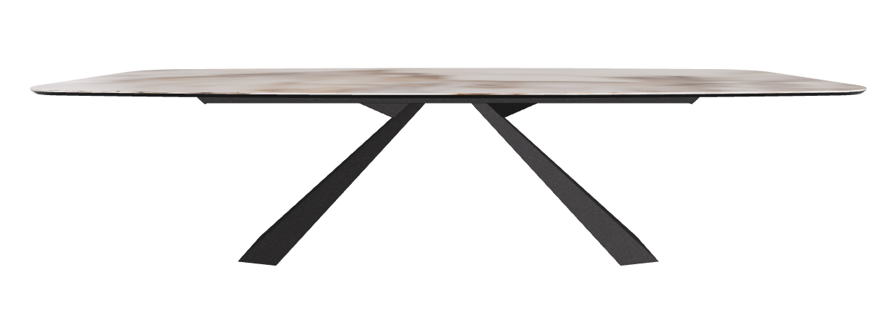 300x120x73h Barrel Shaped_Corcovado_Black Embossed