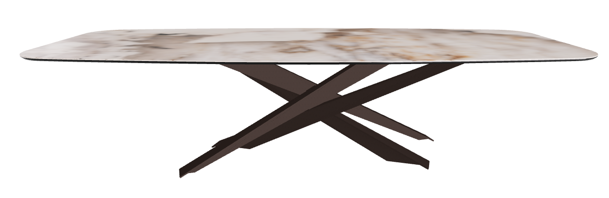 300x120x74.5h Barrel Shaped_Corcovado_Bronze Embossed