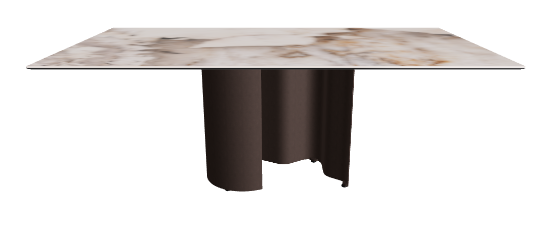 200x106x74h Rectangle Shaped_Corcovado_Bronze Embossed