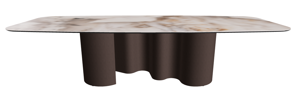 300x120x74h Barrel Shaped_Corcovado_Bronze Embossed