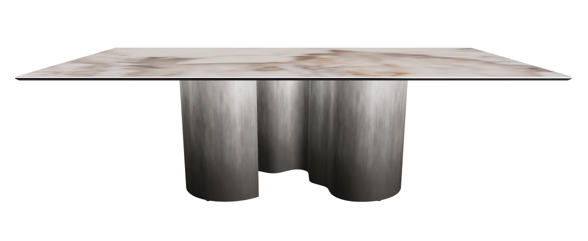 240x120x74h Rectangle Shaped_Corcovado_Oxy Grey