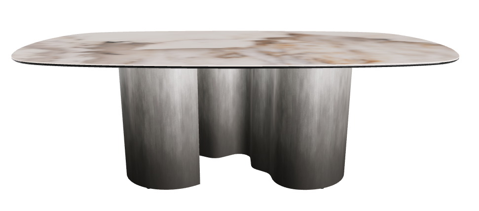 220x120x74h Biscuit Shaped_Corcovado_Oxy Grey