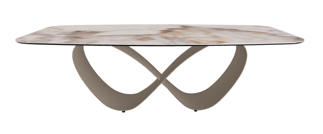 240x120x74h Barrel Shaped_Corcovado_Titanium Embossed