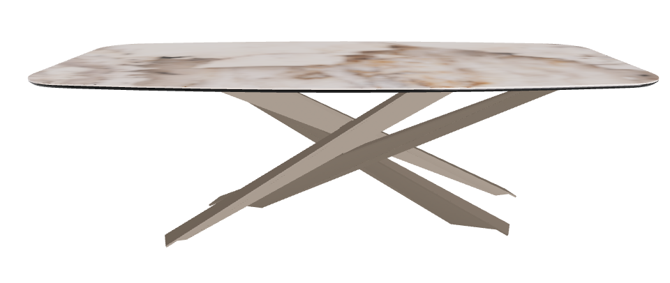 240x120x74.5h Barrel Shaped_Corcovado_Titanium Embossed