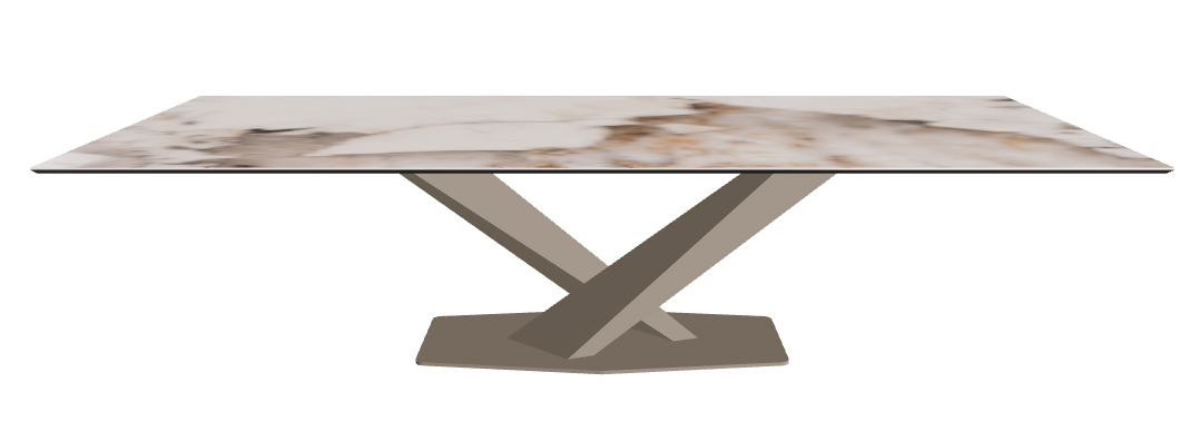 Cattelan Italia Stratos Keramik Rectangular Dining Table – 300x120x75h