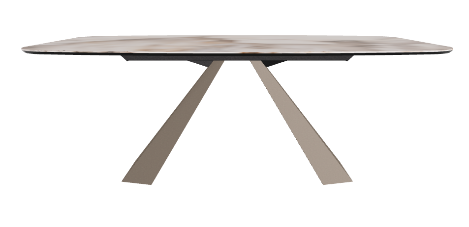 200x120x73h Barrel Shaped_Corcovado_Titanium Embossed