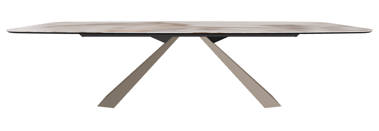 300x120x73h Barrel Shaped_Corcovado_Titanium Embossed