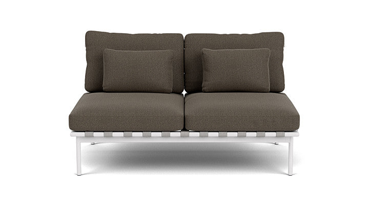 Barlow Tyrie Around Deep Seating Double Lounge Sofa Without Arms