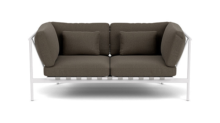 Barlow Tyrie Around Deep Seating Double Lounge Sofa with Aluminium Arms