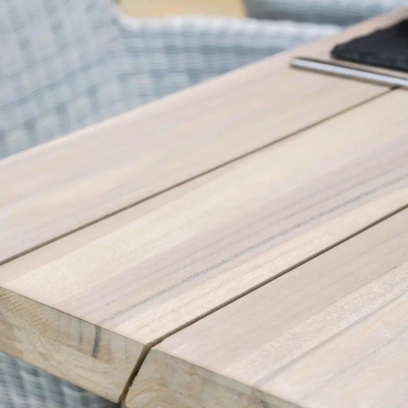 4 Seasons Outdoor Scandic 6 Seat Dining With Derby 240cm Table