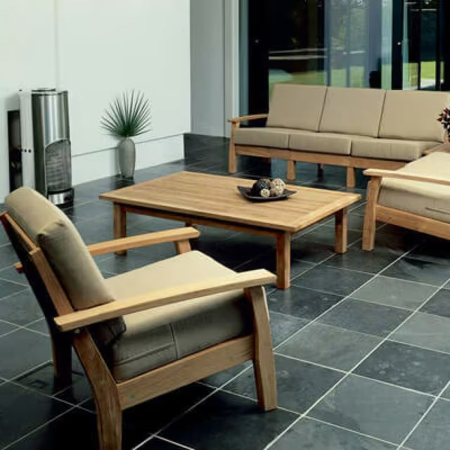 Barlow Tyrie Monaco Low Table 100 Rectangular