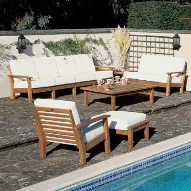 Barlow Tyrie Monaco Low Table 100 Rectangular