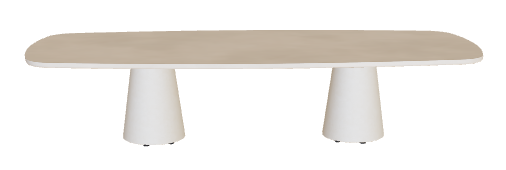 Royal Botania Conix Low Dining Table 300 x 67