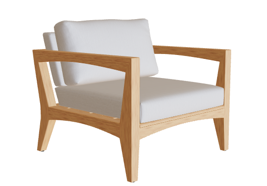 Royal Botania Zenhit Lounge One Seater Teak