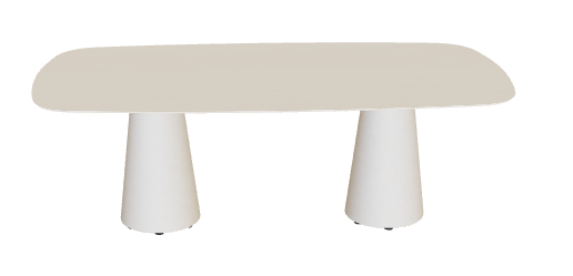 Royal Botania Conix Dining Table 220 x 75