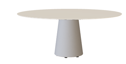 Royal Botania Conix Low Dining Table  Ø 160 x 67