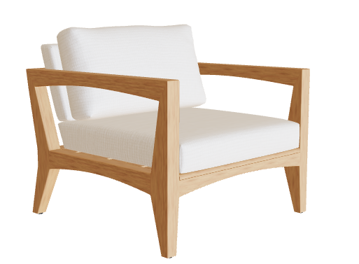 Royal Botania Zenhit Lounge One Seater Teak