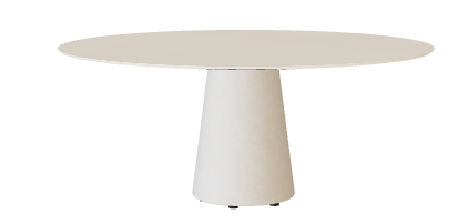 Royal Botania Conix Low Dining Table  Ø 160 x 67