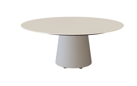 Royal Botania Conix Low Dining Table Ø 120 x 50