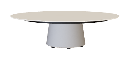 Royal Botania Conix Low Dining Table  Ø 120 x 35