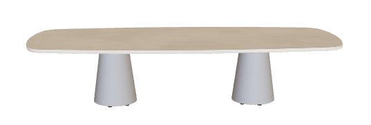 Royal Botania Conix Low Dining Table 300 x 67