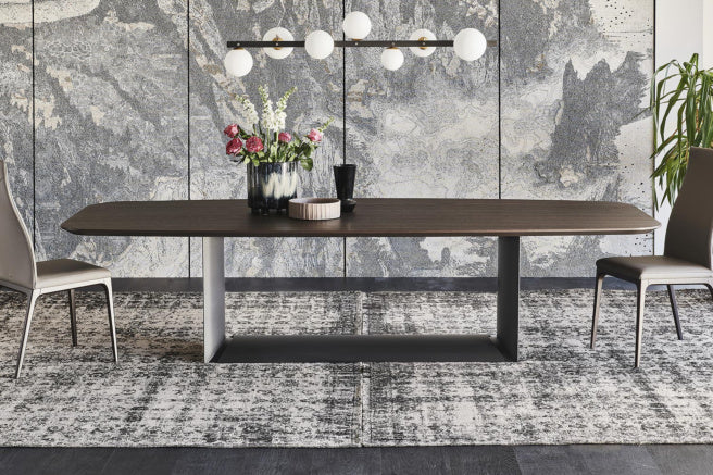 Cattelan Italia Dragon Wood Live Edged Dining Table