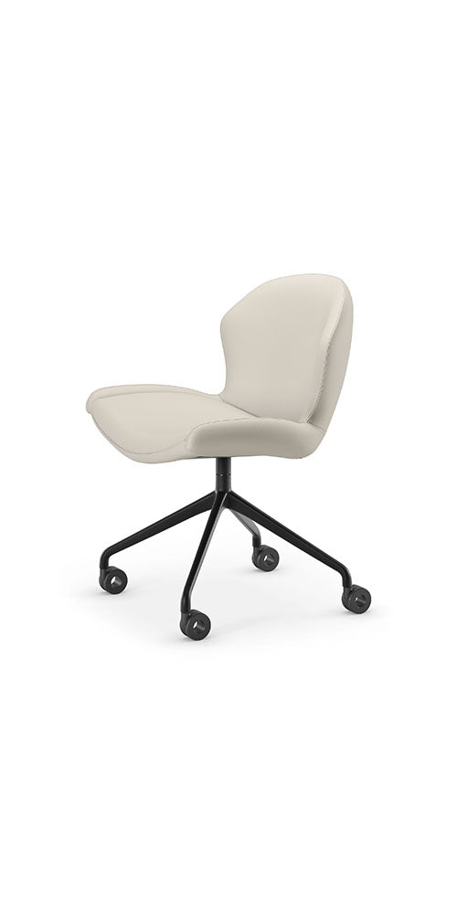 Cattelan Italia Rachel Wheels Swivel Office Armchair
