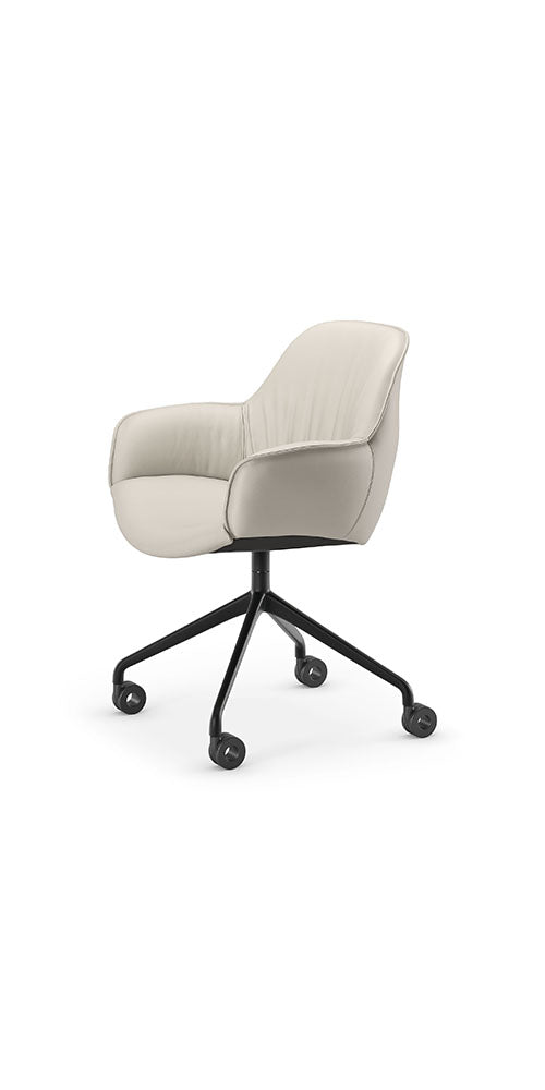 Cattelan Italia Scarlett Wheels Swivel Office Armchair
