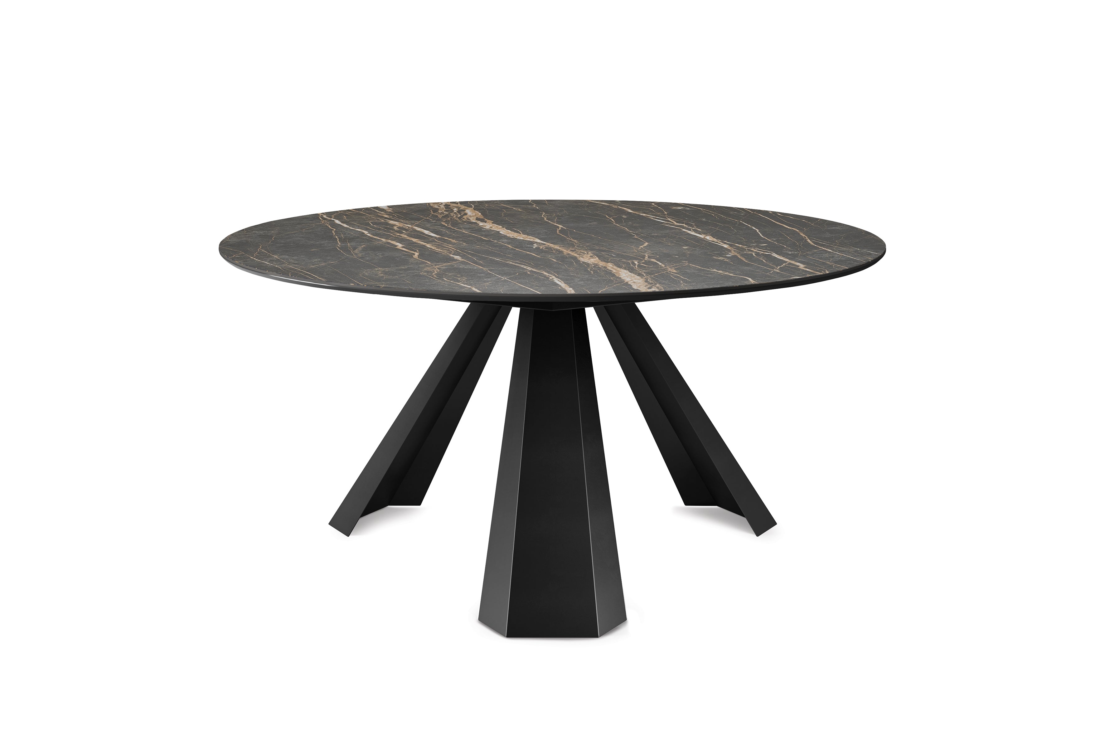 cattelan italia eliot keramik round Table With Steel Base