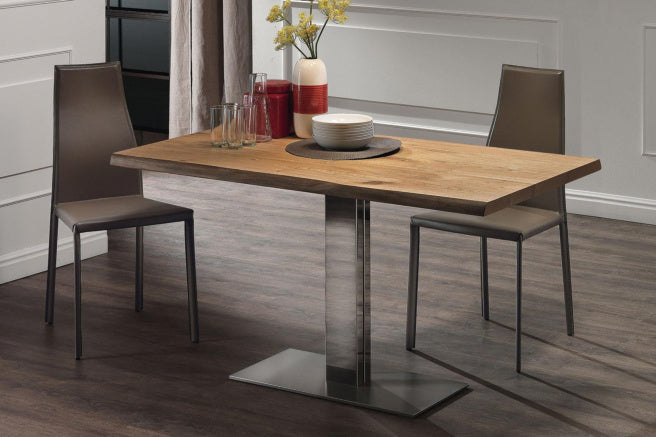Cattelan Italia Elvis Wood Live Edged Dining Table