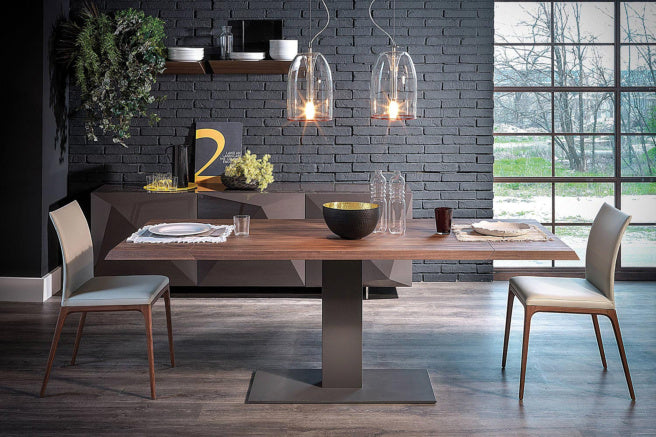 Cattelan Italia Elvis Wood Drive Extendible Dining Table