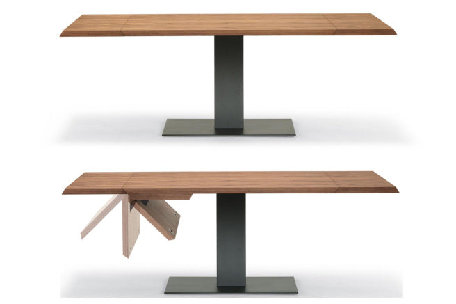 Cattelan Italia Elvis Wood Drive Extendible Dining Table