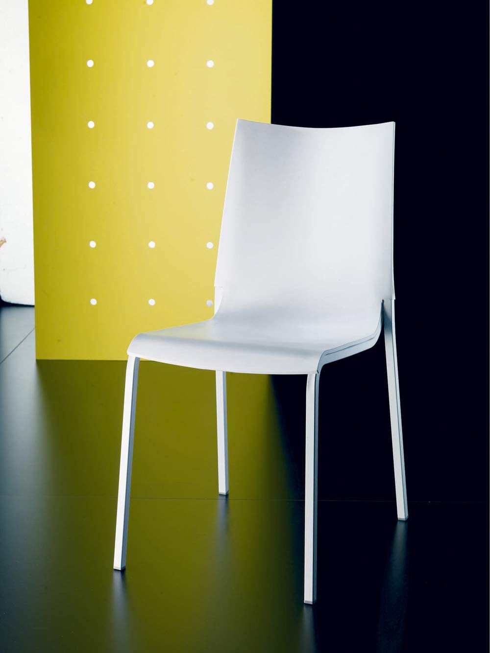 Bontempi Eva Dining Chair Stackable Polypropylene Set of 2